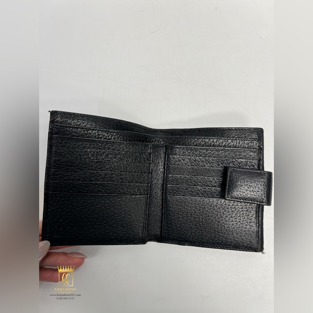 Gucci Eclipse Monogram Compact Wallet - image 8